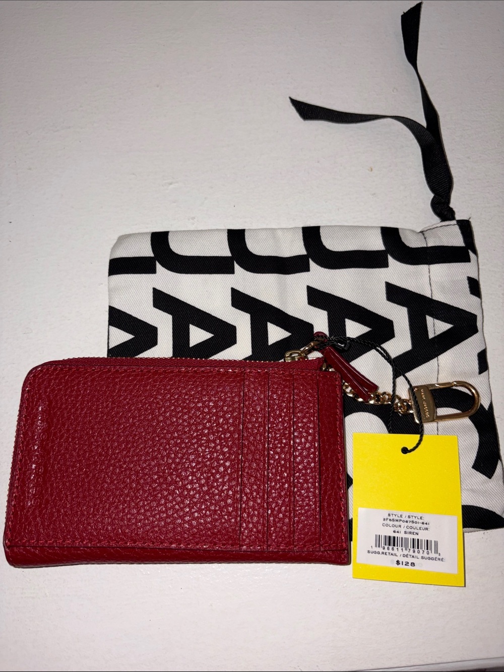 Marc Jacobs The Pebble J Top zip Multi wallet siren - Picture 2 of 3